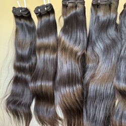 Raw Human Hair, 100% Unprocessed
