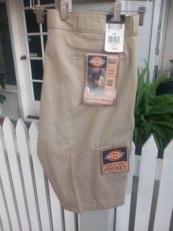 Dickies Work Shorts Flat Front Relaxed Fit Size 40