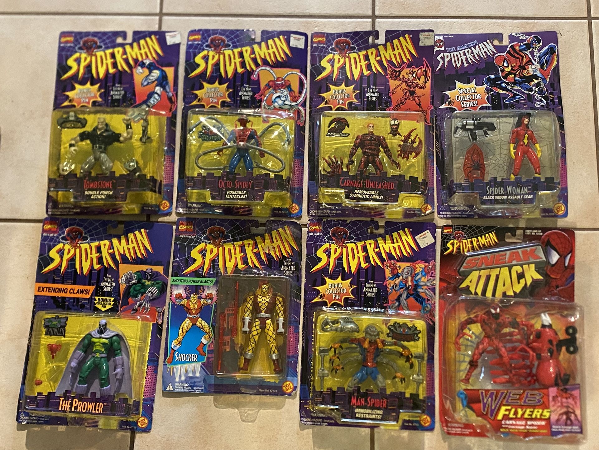 Vintage Toybiz Action Figures