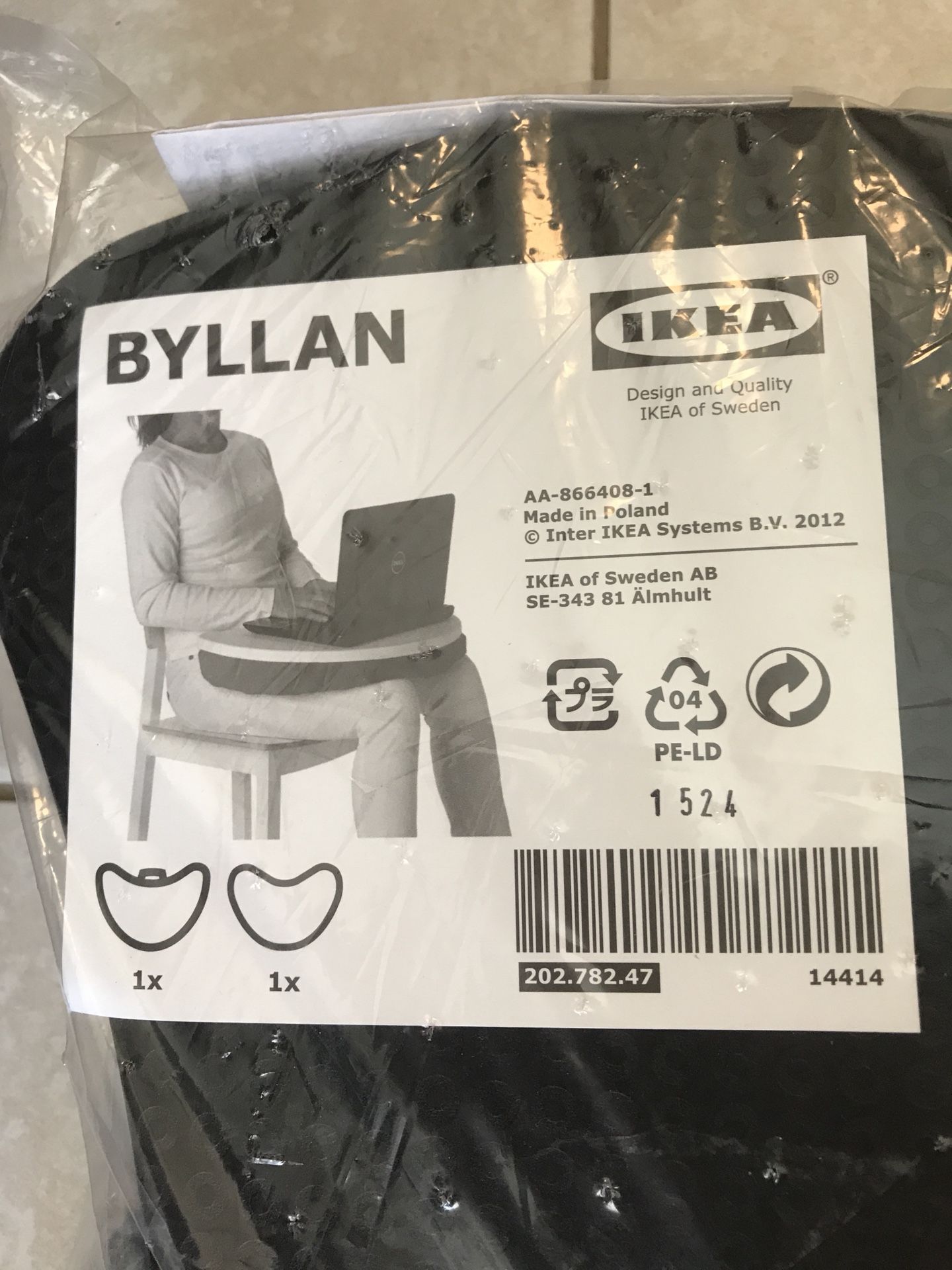 Brand new IKEA Byllan laptop support lap desk