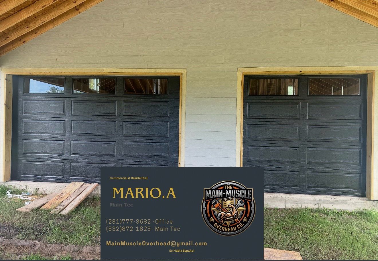 Garage door 1