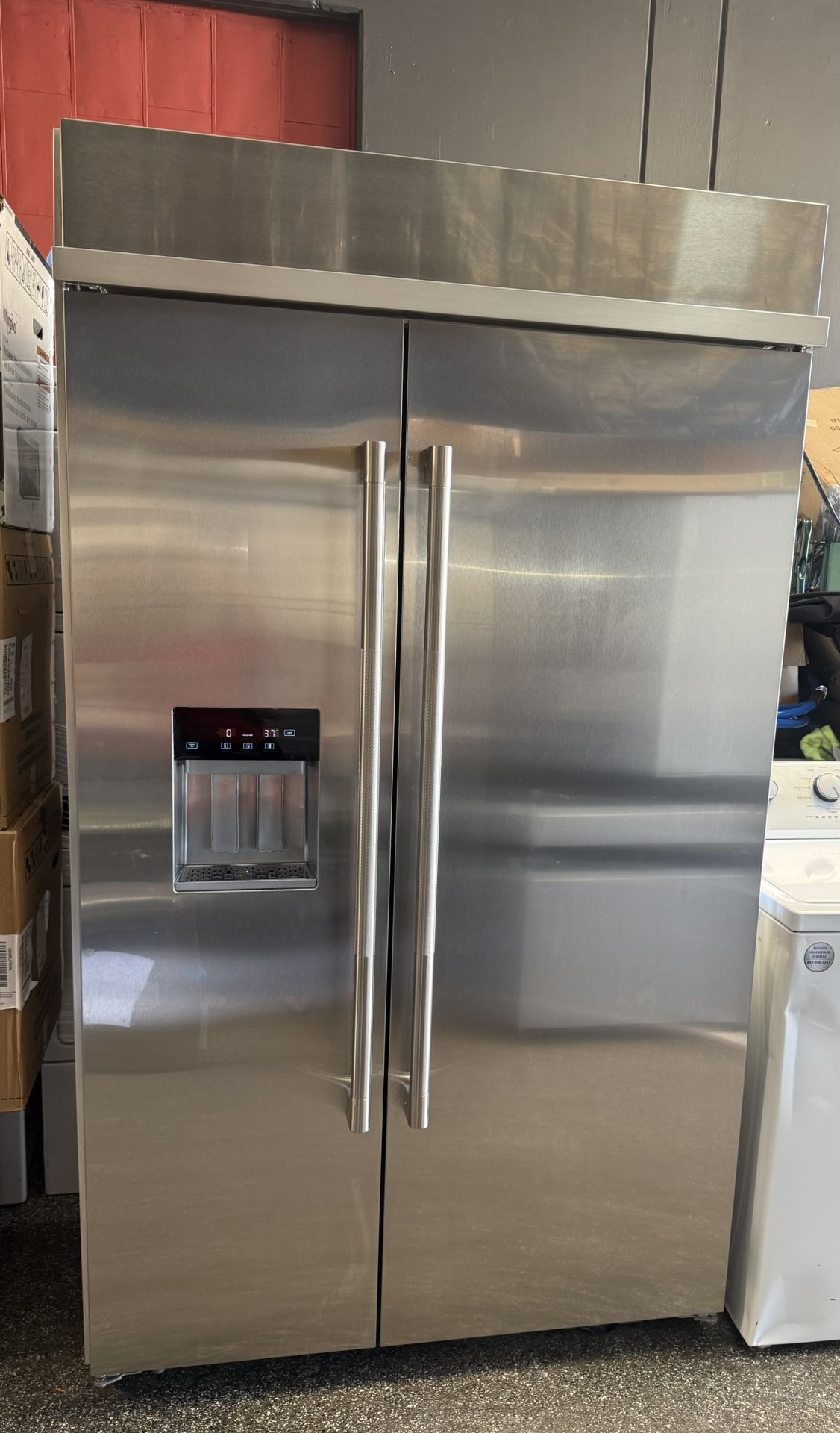 JennAir 48 Inch Counter Depth Built-In Side by Side Refrigerator