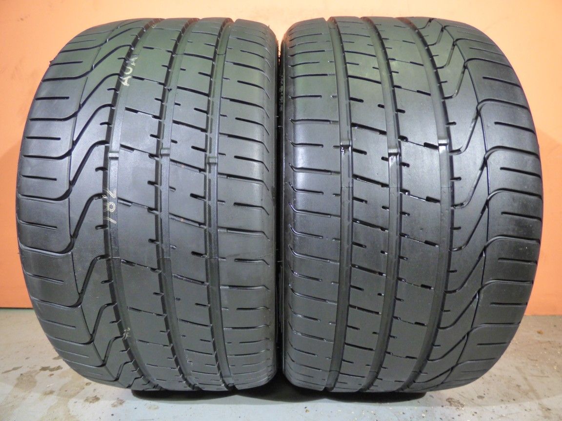 295/30/20 PIRELLI P ZERO 99-100% TREAD BMW MERCEDES JAGUAR MUSTANG CHEVY DODGE