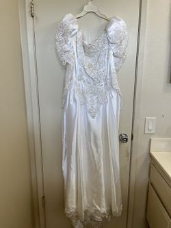 1990’s Satin Wedding Dress