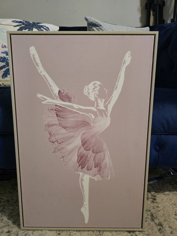 Ballerina Wall Canvas