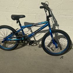 Blue 20in BMX 