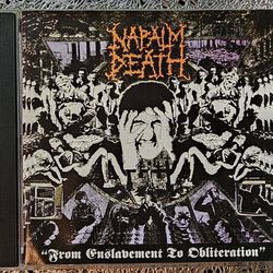 Napalm Death  From Enslavement To Obliteration Cd
