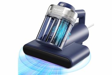 Aspirador para cama de colchón, succión de 16 kPa y 253.7 nm UV-C, MV-Azul