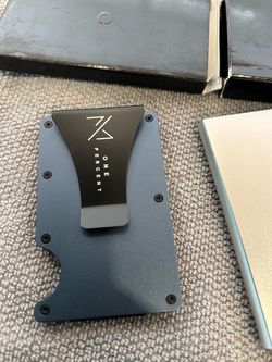 One Percent Minimalist Metal Card Wallet /Money Clip