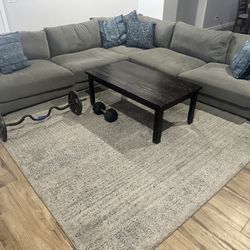Couch/Rug/Coffee Table combo 