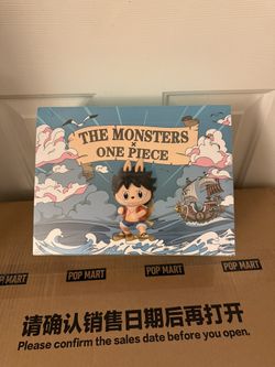 Labubu One Piece Figure Sealed Case