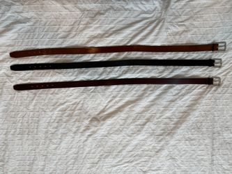 Cognac Dress Belt (34) - Banana Republic