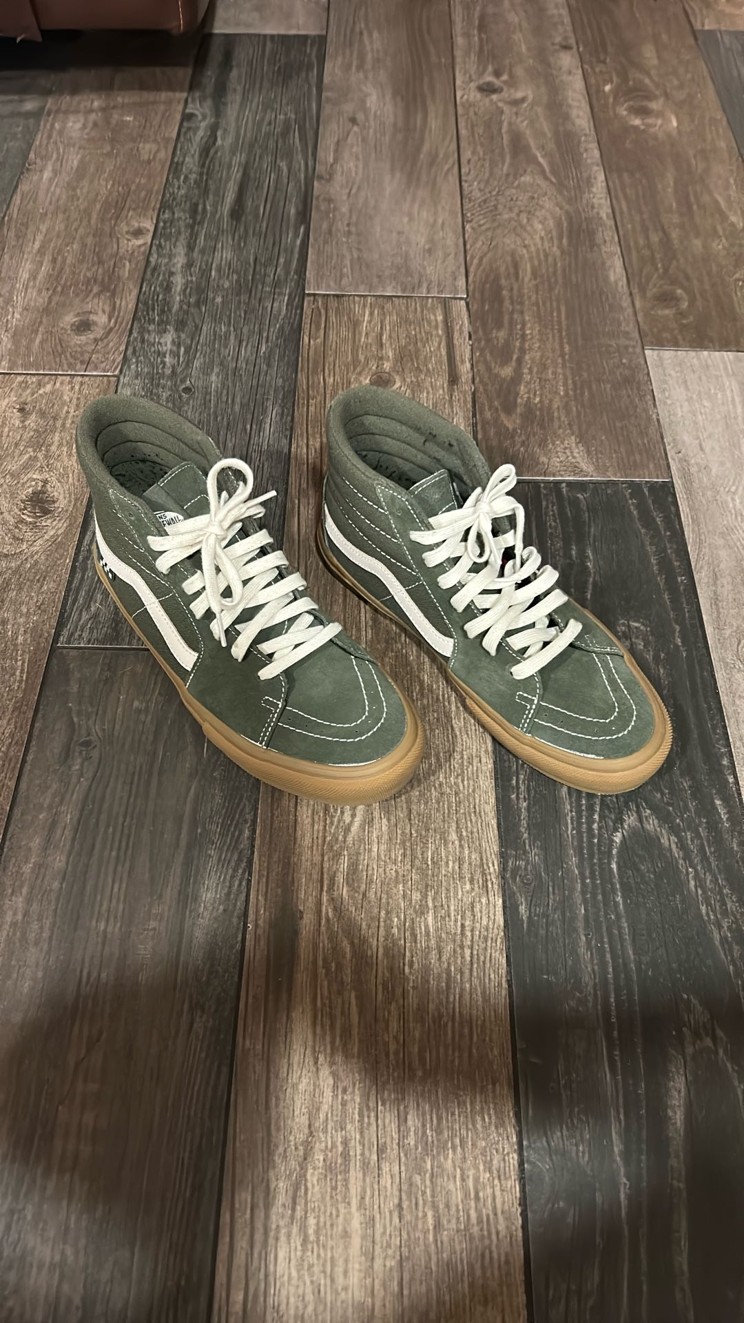 Vans Of The Wall High Tops Green ‘10