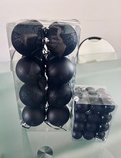 Black ornaments
