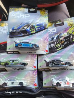 Hotwheels aero style set