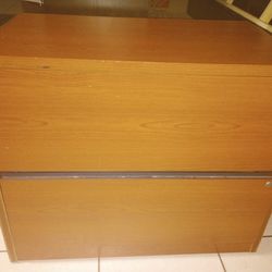 2 Drawer Filing Cabinet Or Used As A Credenza