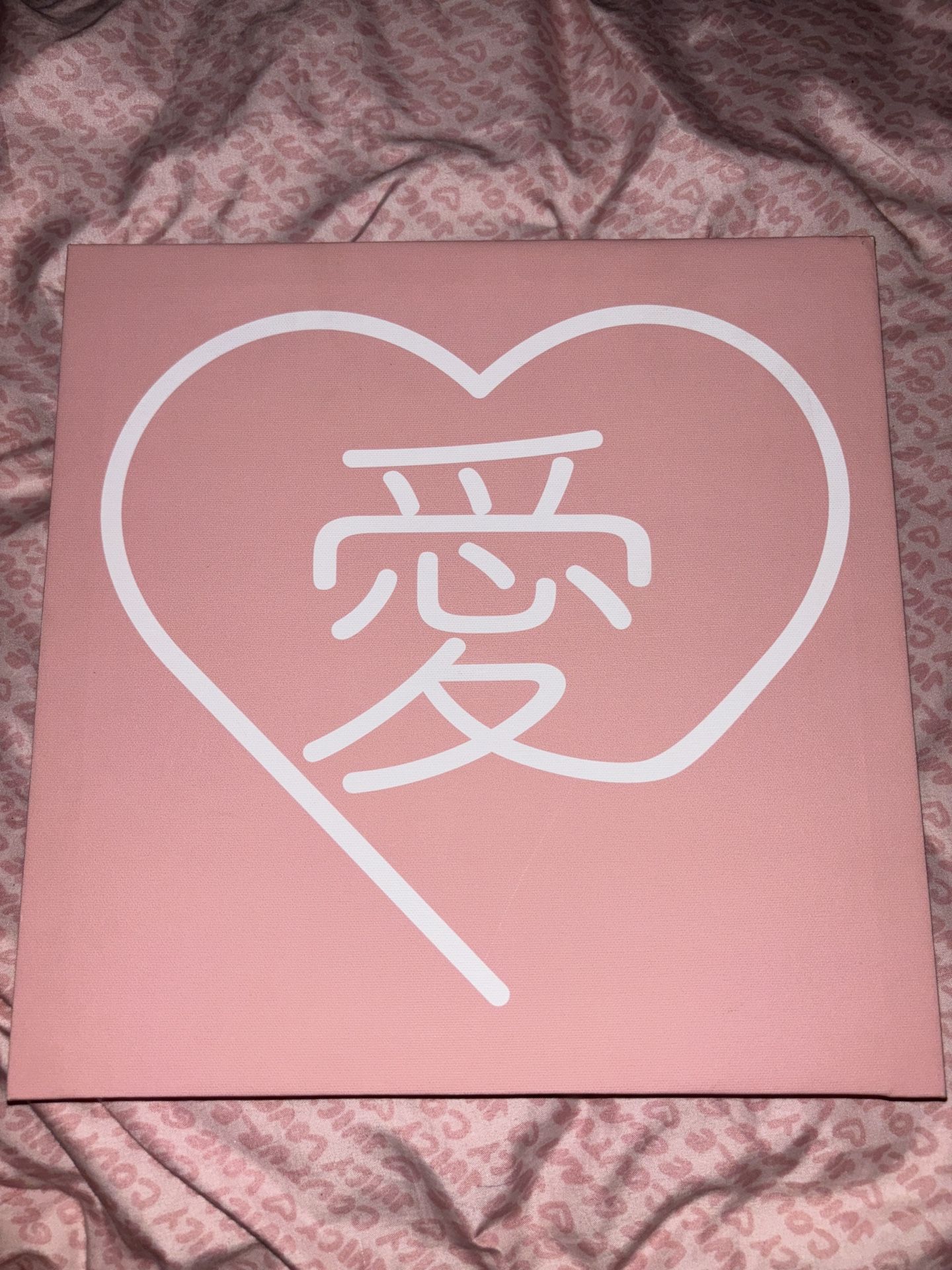 Pink Heart Wall Decor