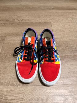 Vans Old Skool Multicolor Low-Top Sneakers