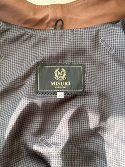 Misuri Firenze Italian Leather Jacket – Size 50