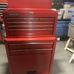 Stack On Tool Box W/ Wheels