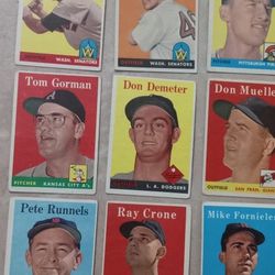 1958 Topps Cards