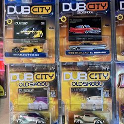 Jada dub city and big Time cars