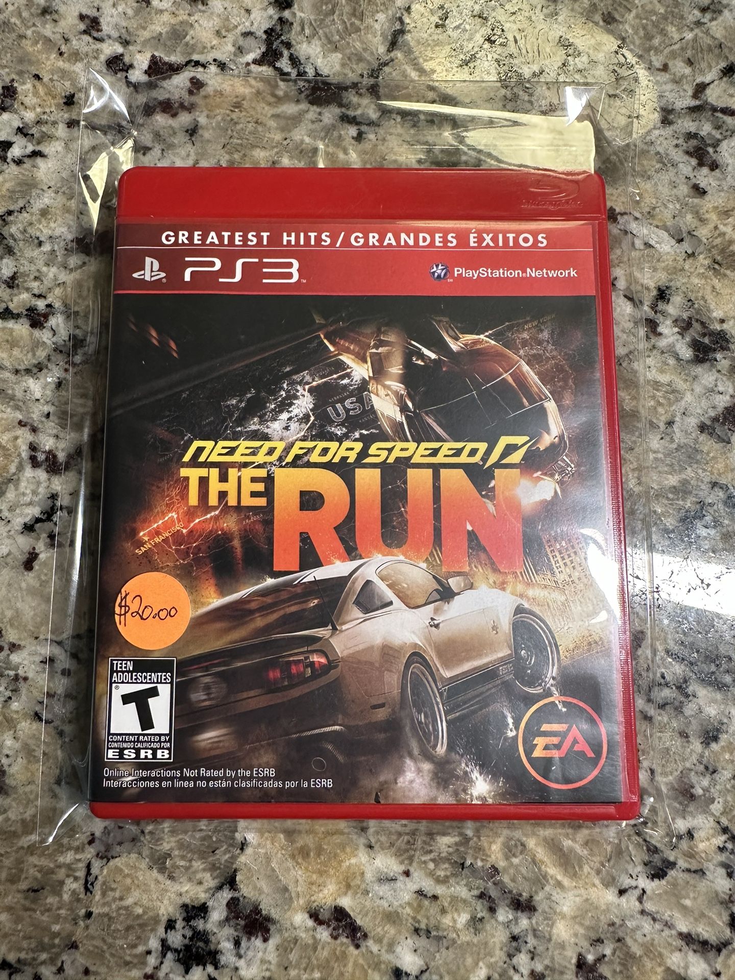 PS3 Need For Speed The Run