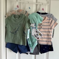 0/3 months boy clothes bundle Carters