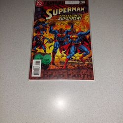 1996 SUPERMAN ANNUAL #8 COMIC BAGGED AND BOARDED 