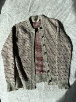 Vintage 100% Wool Cardigan