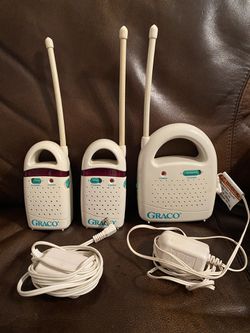 Vintage Graco Baby Monitor, good working condition, two receivers