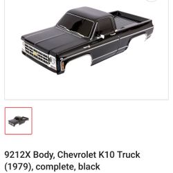 Traxxas 1:10 Scale Rc  1979  (New Chevy Body ) W/ New Bumpers 