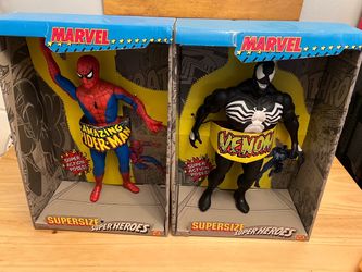 Spider-Man and Venom Marvel Supersize Superheroes Collection 1991