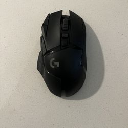 Logitech G502 Lightspeed wireless gaming mouse. 