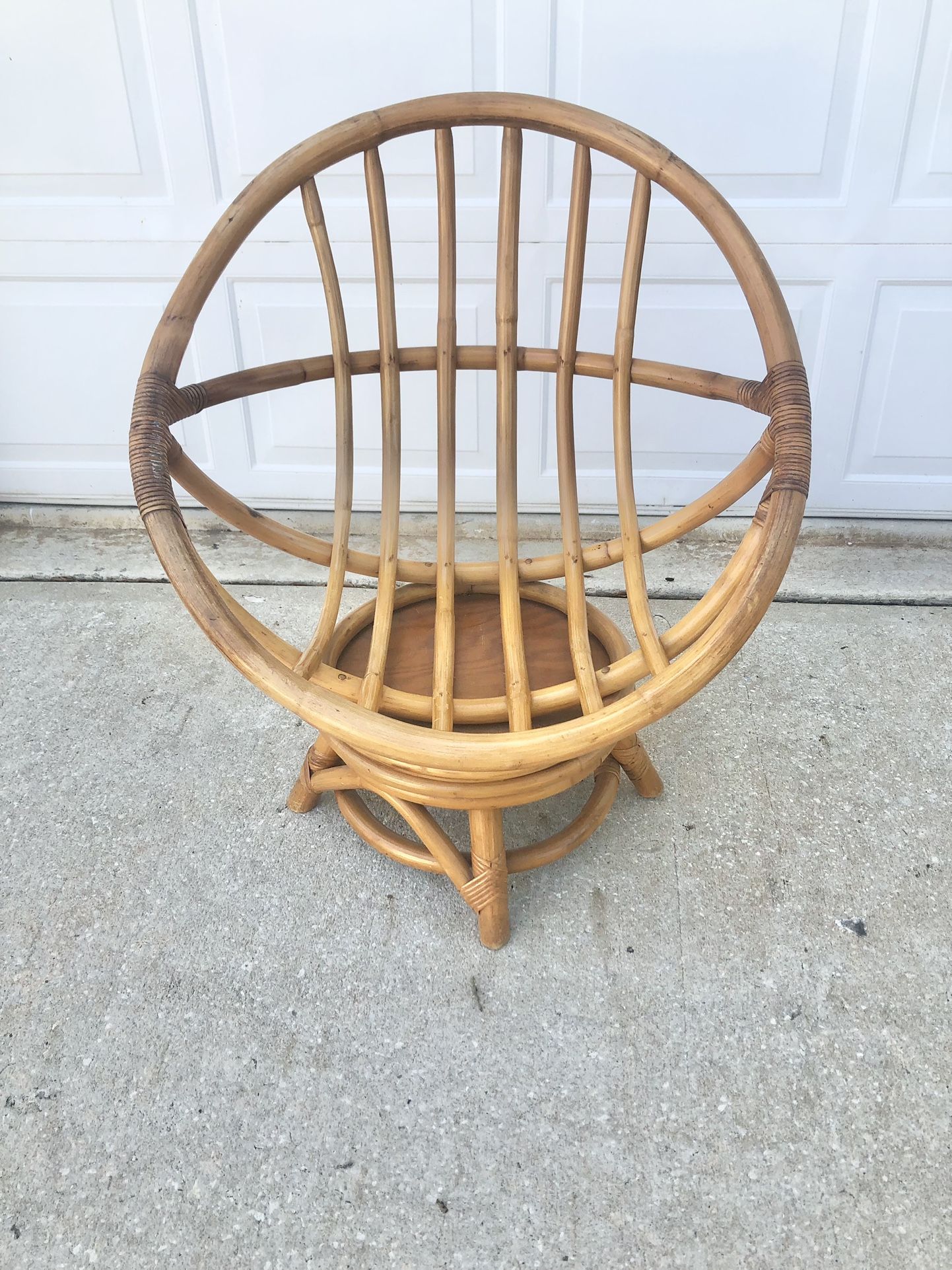 Bamboo Rattan Chair