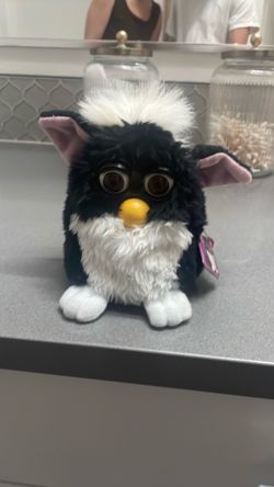 Furby 1998 black and white