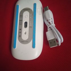 WIRELESS BLUETOOTH MOUSE M18 RECHARGEABLE LIGHTING
