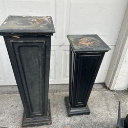 Plant Stands With Storage Compartments Inside 