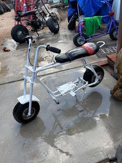 Vintage mini bike roller