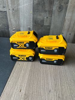 Dewalt battery ($60 each)