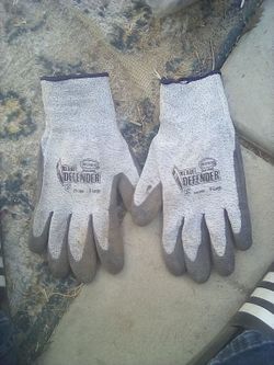 Industrial work gloves