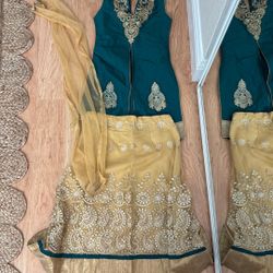 3 Pc Indian Outfit For 5 Year Old Girl.
