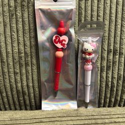 Beaded Pen Set Valentines 💌 