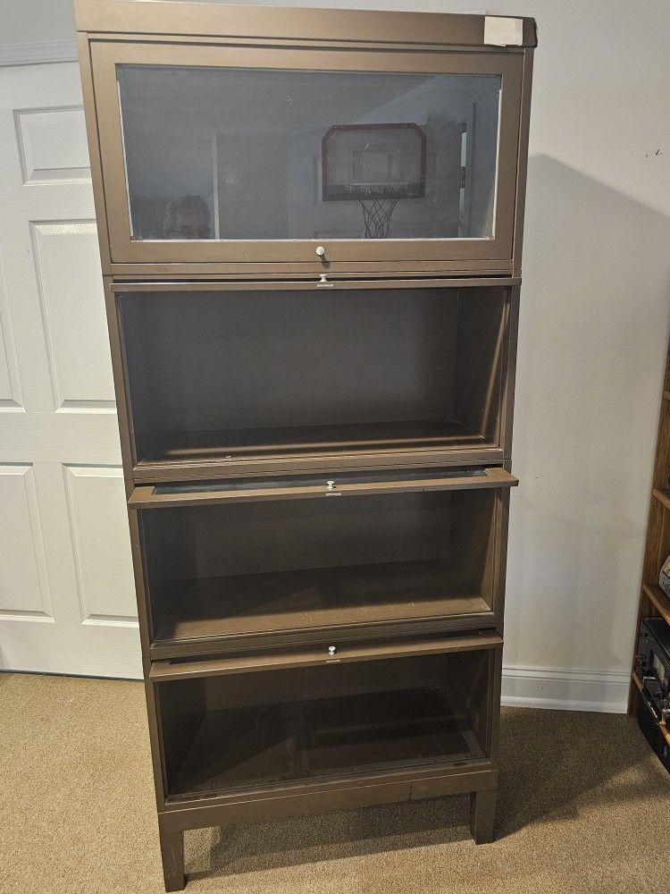 Metal Stacked Cabinet/Shelves