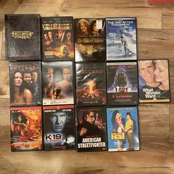 19 DVD Disk Movies Lot