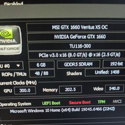 Used GTX 1660