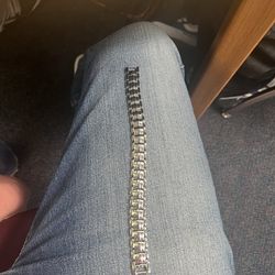 Full Silver Magnetic Bracelet