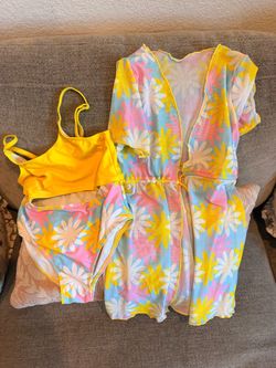 Girls bathing suit size 6