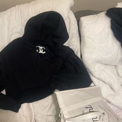 Crop top hoodie