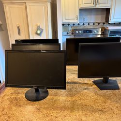 🖥️ Monitors for Sale – ASUS & Dell (5 Total)